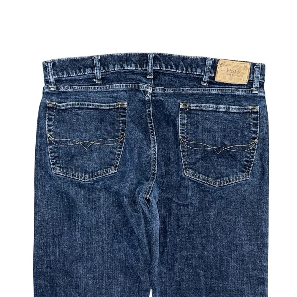 Polo Ralph Lauren Men’s Classic Fit Straight Leg Jeans Dark Blue Wash Size 38x32